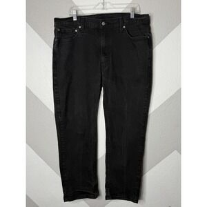 Levi's 541 Men's Black Stretch Jeans Athletic Tapered Fit W38 L30 38x30